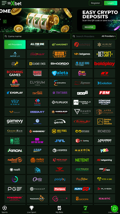 Sviluppatori di giochi per dispositivi mobili MrXbet Casino