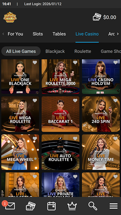 Casino móvil con crupier en vivo Mummys Gold