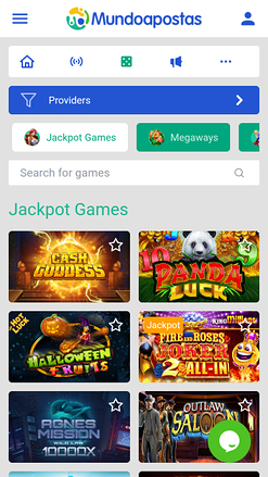 Jackpot mobile du casino Mundoapostas