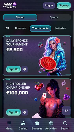 Need for Slots Casino Mobile Tournaments