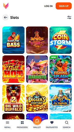 Juegos móviles de Nika Casino
