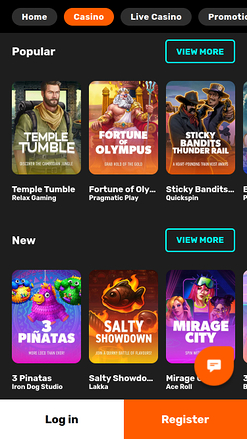 Мобильные игры Nitro Casino