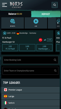 Nords Casino Mobile Sports Betting