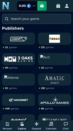 Norsewin Casino Mobile Game developers