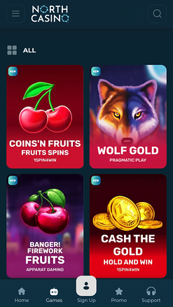 Juegos móviles de North Casino