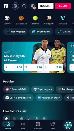 Novibet Casino Mobile Sportwetten