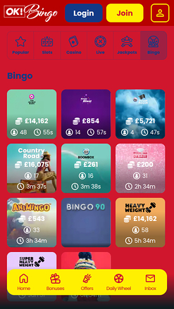 Ok Bingo Casino Мобильные игры в бинго