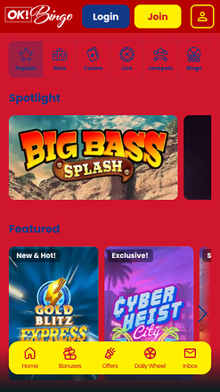 Мобильные игры казино Ok Bingo