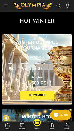 Tournois mobiles du casino Olympia