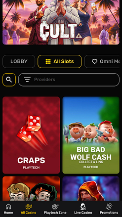 Omni Casino Mobile Games