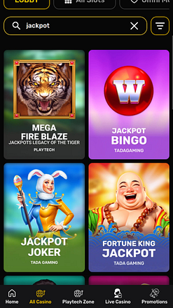 Omni Casino Mobile Jackpot