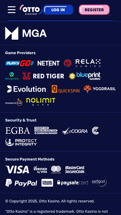 Développeurs de jeux mobiles Otto Kasino