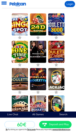 Pelataan Casino Mobile Croupier en Direct
