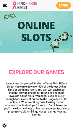 Мобильные игры казино Pink Ribbon Bingo