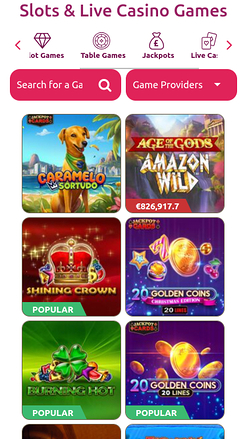 Мобильный джекпот казино Play