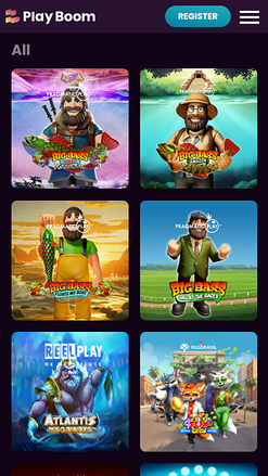Jeux mobiles de casino Playboom