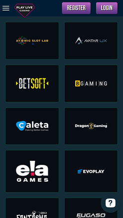 Desarrolladores de juegos de escritorio de PlayLive Casino