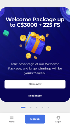 Pledoo Casino Mobile Homepage