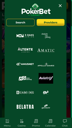 Développeurs de jeux mobiles de casino PokerBet