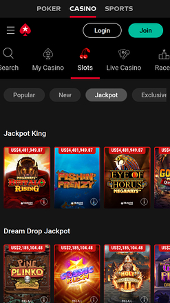 Jackpot mobile PokerStars