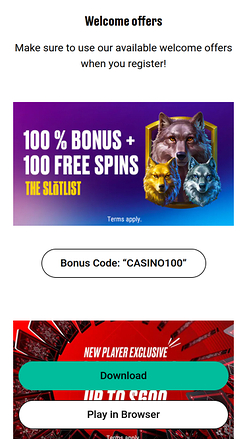 Promotions PokerStars Mobile