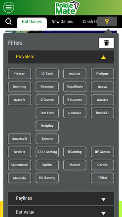 Développeurs de jeux mobiles de casino Pokie Mate