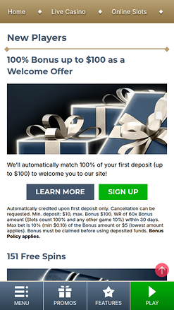 Prime Casino Mobile-Aktionen