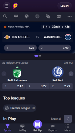 Sports mobiles du casino Prive