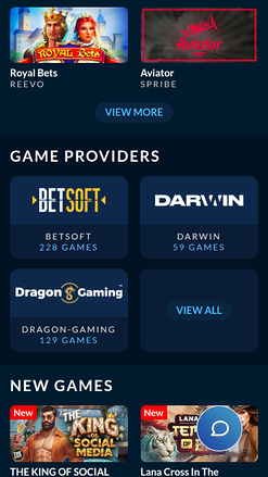 Développeurs de jeux mobiles Punt Casino