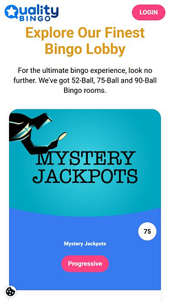 Bingo mobile de Quality Bingo