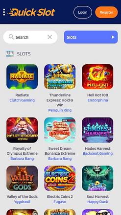 Мобильные игры казино QuickSlot