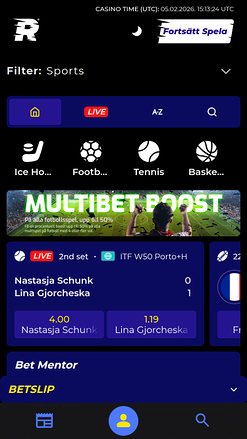 Course Casino Mobile Sports