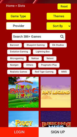 Développeurs du jeu mobile Red Spins Casino