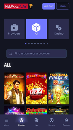 RedAxePlay Casino Mobile Games
