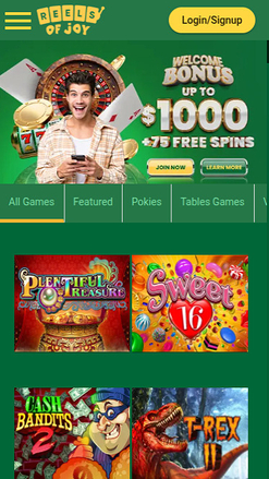 Jeux mobiles de Reels of Joy