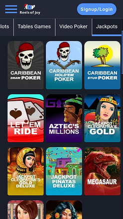 Reels of Joy.io Casino Mobile Jackpot