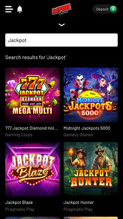 Jackpot mobile du casino Refuel