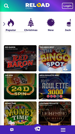 Recharger Casino Mobile Croupier en direct