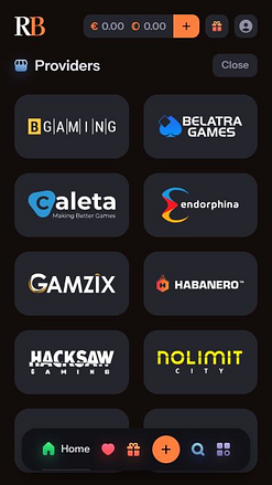 Développeurs de jeux mobiles de casino RichBet