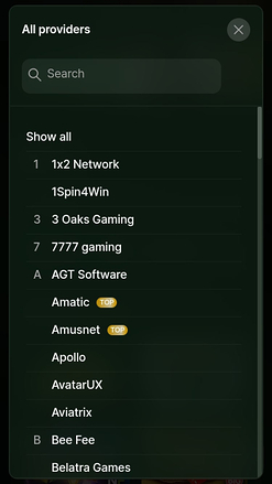 Développeurs de jeux mobiles de casino RioBet