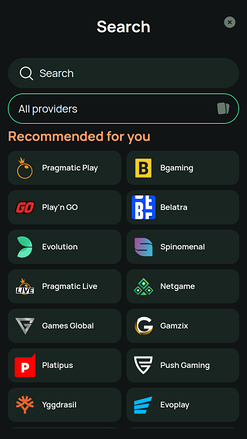 Développeurs de jeux mobiles Ritzo Casino