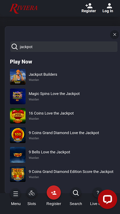 Riviera Casino Mobile Jackpot