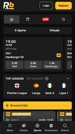 Roibets Casino Paris sportifs mobiles