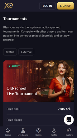 Rollxo Casino Mobile Turniere