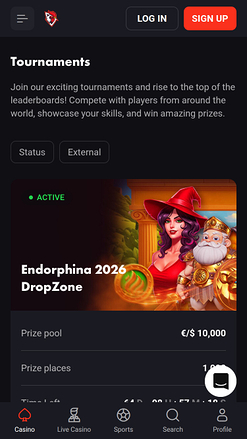 Tornei mobili Rooster Bet