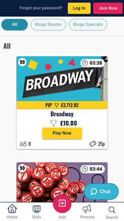 Rosy Bingo Bingo Mobile