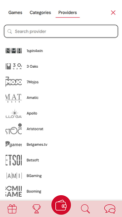 Développeurs du jeu mobile Rouge Casino