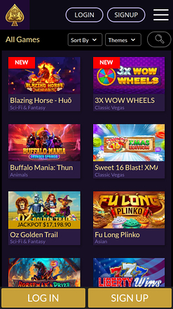 Royal Ace Casino Mobile Games