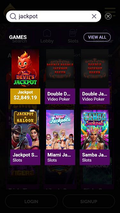 Royal Ace Casino Mobile Jackpot