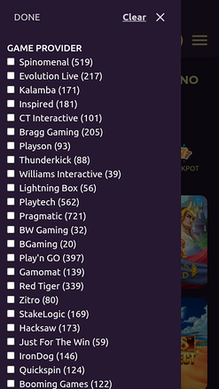 Développeurs de jeux mobiles Royal Bet Casino